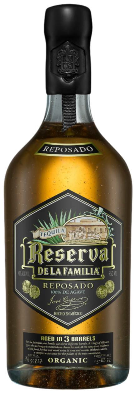 JOSE CUERVO DE LA FAMILIA TEQUILA REPOSADO RESERVA 750ML