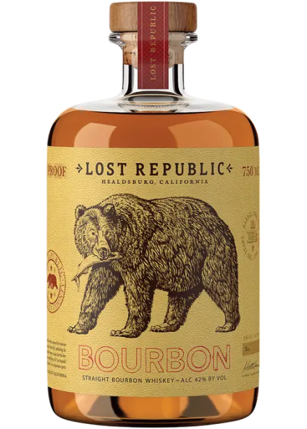 LOST REPUBLIC BOURBON CALIFORNIA 750ML