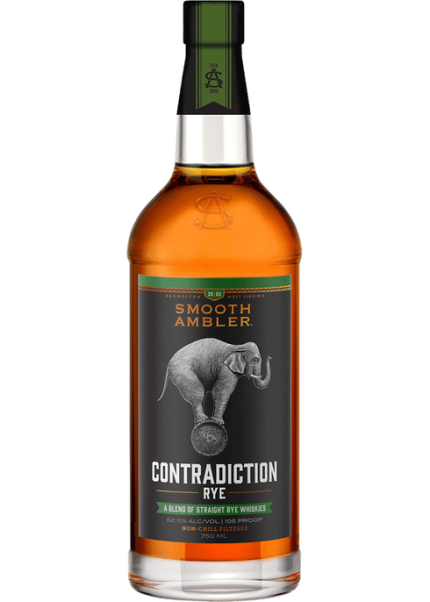 SMOOTH AMBLER BOURBON RYE CONTRADICTION WEST VIRGINIA 92PF 750ML