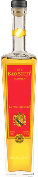 THE BAD STUFF TEQUILA REPOSADO LA MALA 750ML