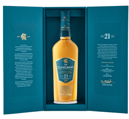 GLEN GRANT SCOTCH SINGLE MALT 21YR 750ML
