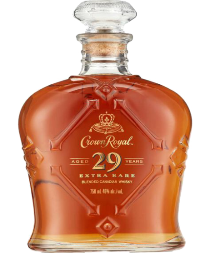 CROWN ROYAL WHISKEY EXTRA RARE CANADA 29YR 750ML