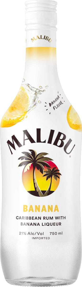 MALIBU RUM BANANA CARIBBEAN 750ML