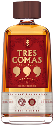 TRES COMAS TEQUILA ANEJO 750ML