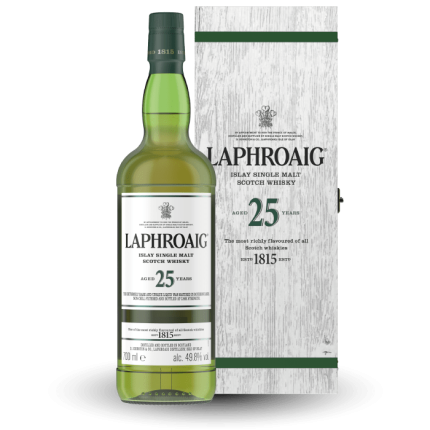 LAPHROAIG SCOTCH SINGLE MALT ISLAY 25YR 750ML