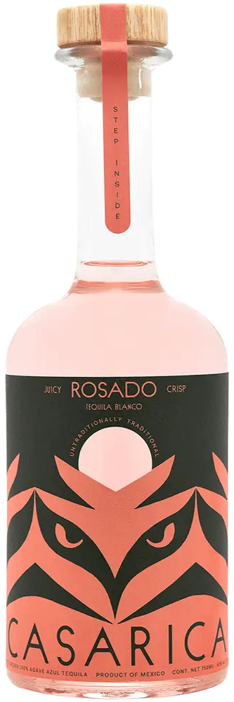 CASA RICA TEQUILA BLANCO ROSADO 750ML