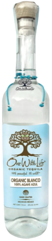 ONE WITH LIFE TEQUILA BLANCO ORGANIC 750ML