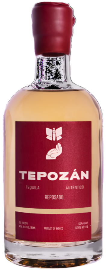 TEPOZAN TEQUILA REPOSADO 750ML