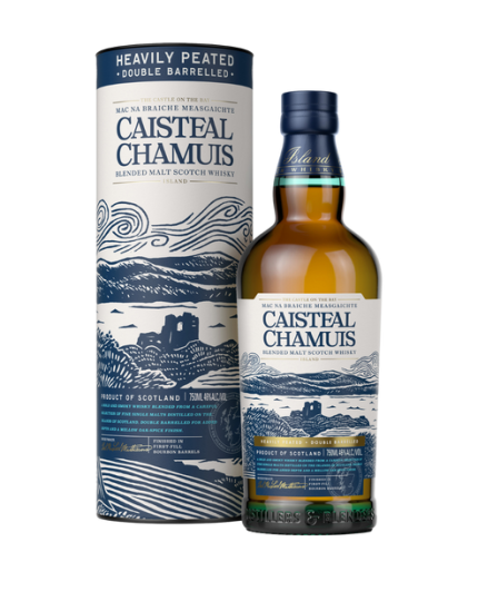 CAISTEAL CHAMUIS SCOTCH BLENDED HEAVILY PEATED 750ML