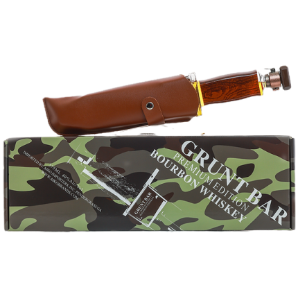 GRUNT BAR BOURBON WHISKEY PREMIUM EDITION 375ML