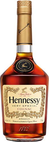 HENNESSY COGNAC VS FRANCE ROUND BOTTLE 375ML