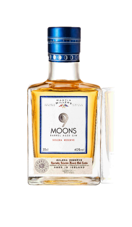 MARTIN MILLERS 9 MOON GIN CASK RESERVE ENGLAND 375ML