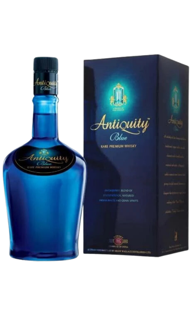 ANTIQUITY BLUE WHISKY ULTRA PREMIUM INDIA 750ML