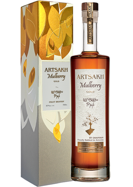 ARTSAKH BRANDY MULBERRY GOLD ARMENIA 700ML