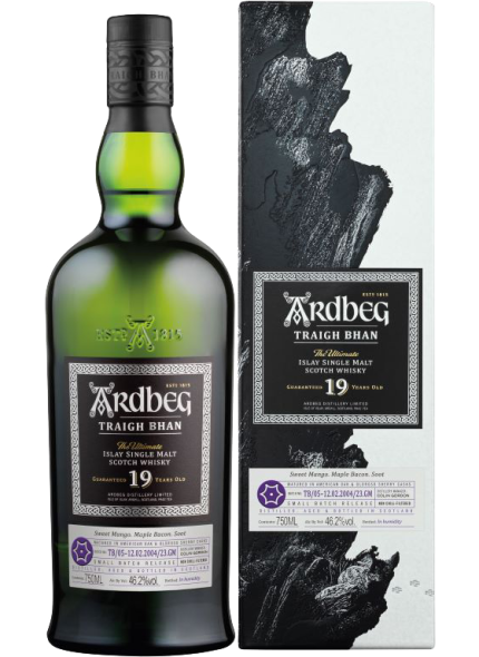 ARDBEG TRAIGH BHAN SCOTCH SINGLE MALT SMALL BATCH RELEASE 19YR 2023 750ML