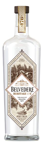 BELVEDERE HERITAGE 176 VODKA POLAND 750ML