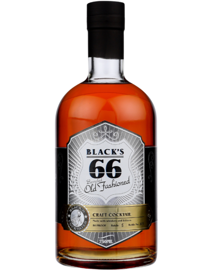 BLACKS 66 CRAFT COCKTAIL BARRELED OLD FASHIONED 750ML