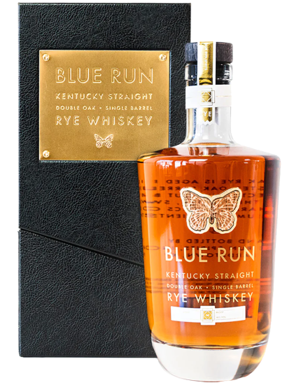 BLUE RUN WHISKEY RYE DOUBLE OAK SINGLE BARREL KENTUCKY 750ML