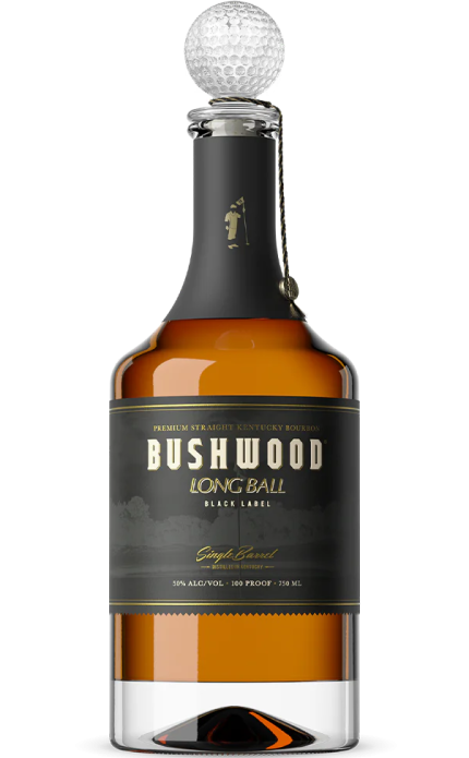 BUSHWOOD BOURBON PREMIUM STRAIGHT LONG BALL SINGLE BARREL KENTUCKY 750ML
