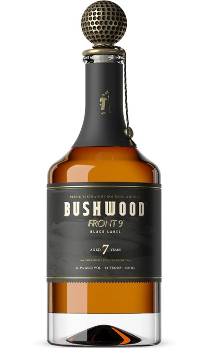 BUSHWOOD FRONT 9 BOURBON STRAIGHT PREMIUM KENTUCKY 7YR 750ML