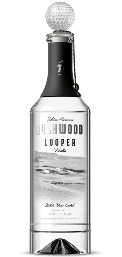 BUSHWOOD LOOPER VODKA ULTRA PREMIUM USA 750ML