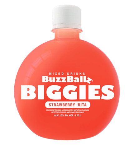 BUZZBALLZ BIGGIES COCKTAIL STRAWBERRY RITA 1.75LI