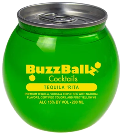 BUZZBALLZ MIXED DRINKS TEQUILA RITA 200ML