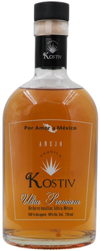 KOSTIV TEQUILA ANEJO ULTRA PREMIUM 750ML