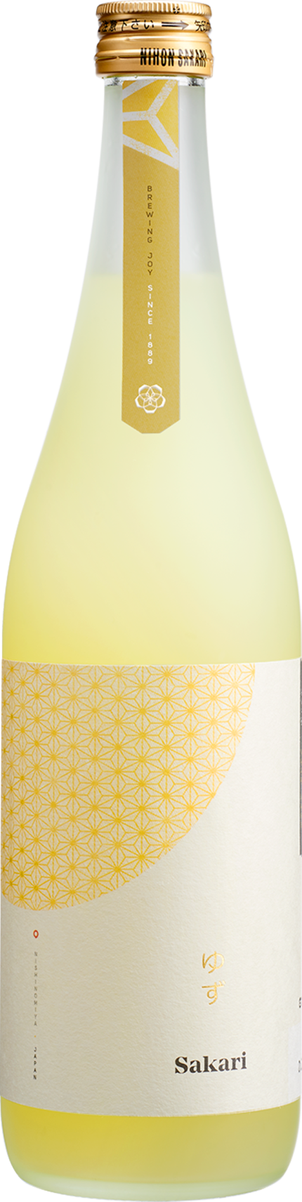 NIHONSAKARI SAKARI SAKE WITH YUZU FLAVOR JAPAN 700ML