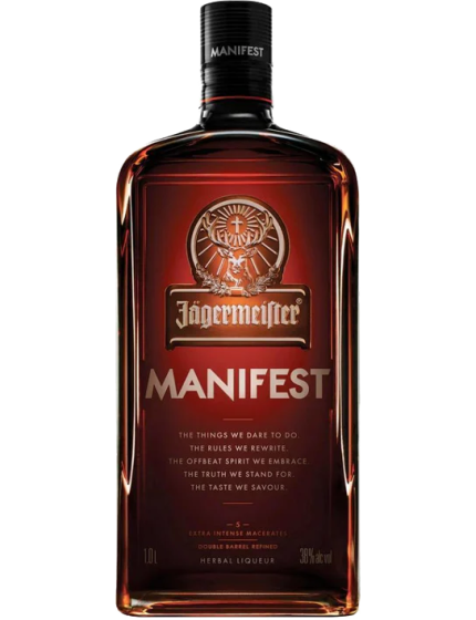 JAGERMEISTER MANIFEST LIQUEUR HERBAL GERMANY 1LI