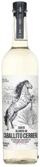 CABALLITO AGAVE SPIRIT CERRERO CHATO BLANCO 750ML