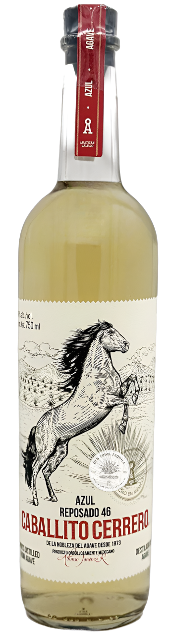 CABALLITO CERRERO AGAVE SPIRIT AZUL REPOSADO 750ML
