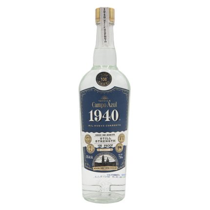 CAMPO AZUL 1940 TEQUILA BLANCO STILL STRENGTH 750ML