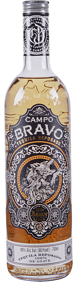 CAMPO BRAVO TEQUILA REPOSADO 750ML