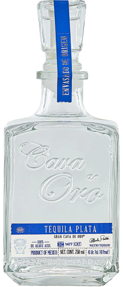 CAVA DE ORO TEQUILA PLATA 750ML