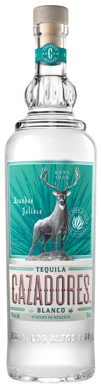 CAZADORES TEQUILA BLANCO 750ML