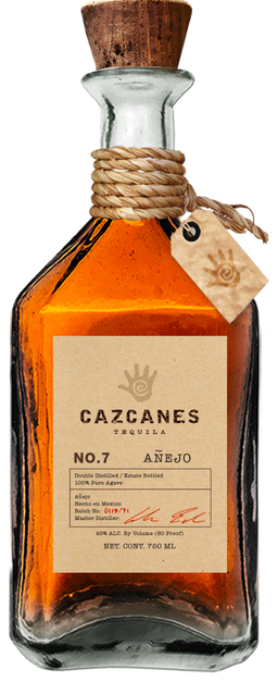 CAZCANES TEQUILA ANEJO NO 7 750ML