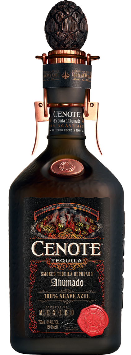CENOTE TEQUILA AHUMADO 750ML