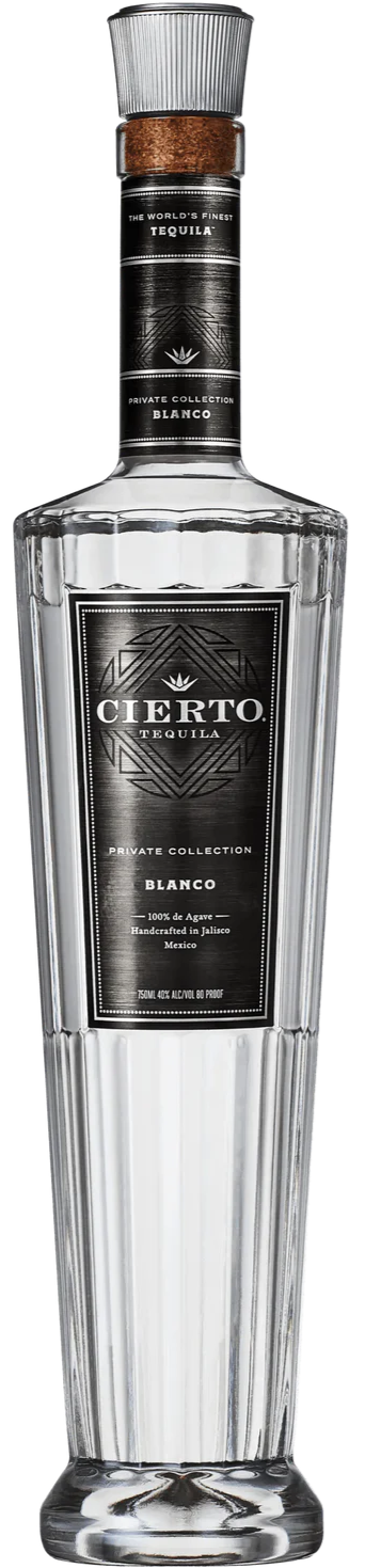 CIERTO TEQUILA BLANCO PRIVATE COLLECTION 750ML