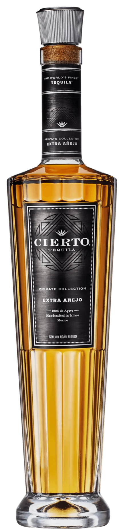 CIERTO TEQUILA EXTRA ANEJO PRIVATE 750ML