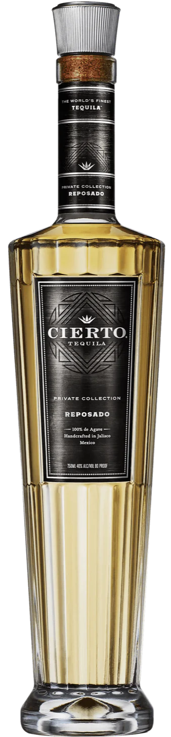 CIERTO TEQUILA REPOSADO PRIVATE COLLECTION 750ML