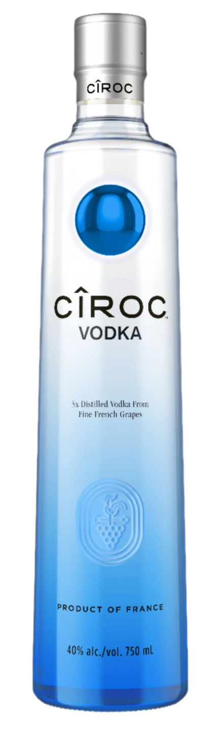 CIROC VODKA FRANCE 750ML