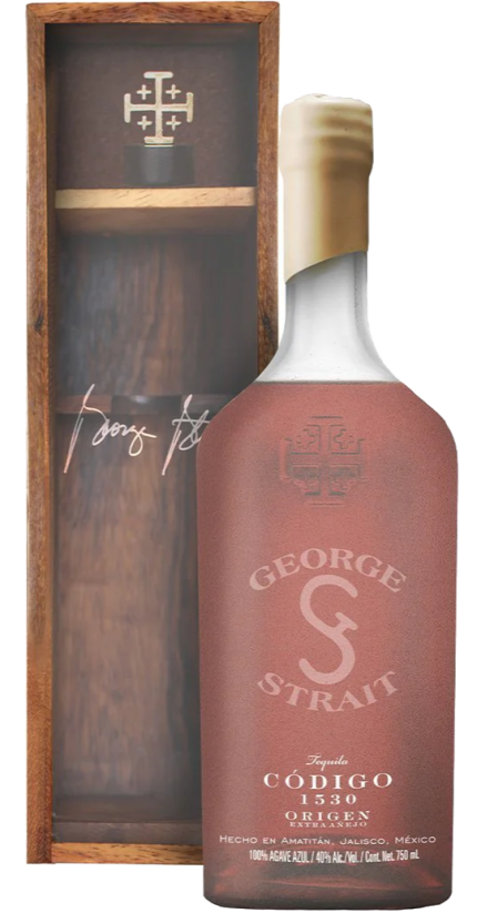 CODIGO 1530 ORIGEN TEQUILA EXTRA ANEJO GEORGE STRAIT EDITION 750ML