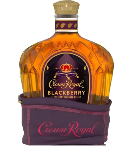 CROWN ROYAL WHISKEY BLACKBERRY LIMITED EDITION CANADA 750ML