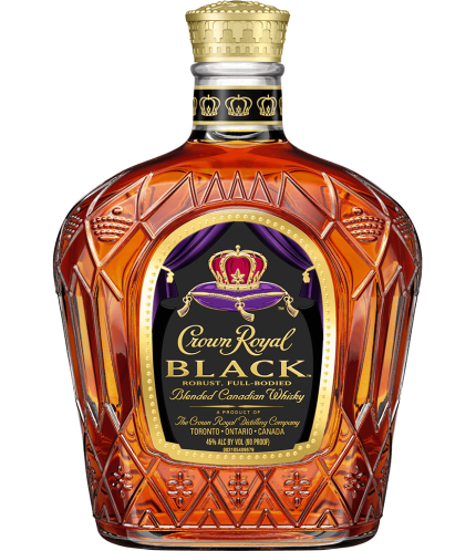 CROWN ROYAL WHISKY BLENDED BLACK 1.75LI