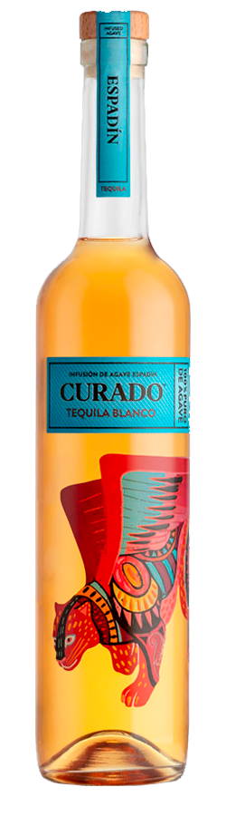 CURADO TEQUILA BLANCO INFUSED WITH AGAVE ESPADIN 750ML