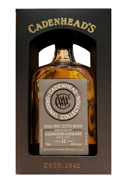 CADENHEAD SCOTCH SINGLE MALT CRAIGELLACHIE GLENLIVET DISTIL 12YR 750ML