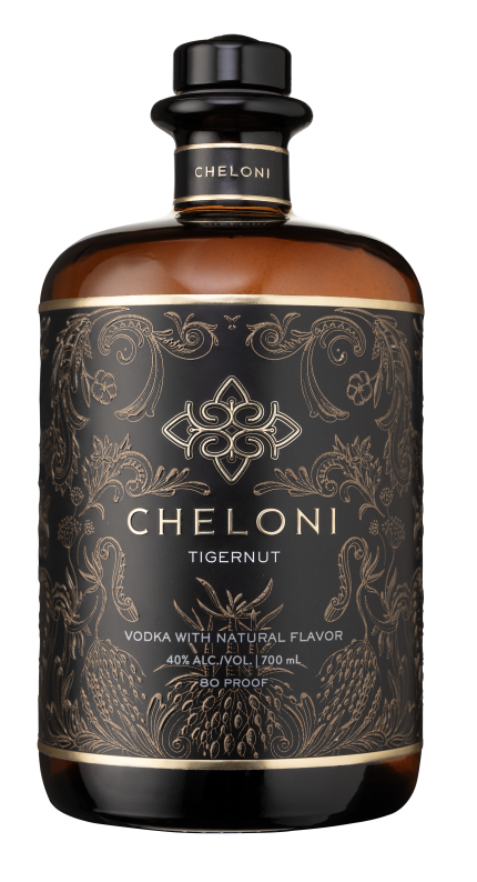 CHELONI TIGERNUT VODKA WITH NATURAL FLAVOR 700ML