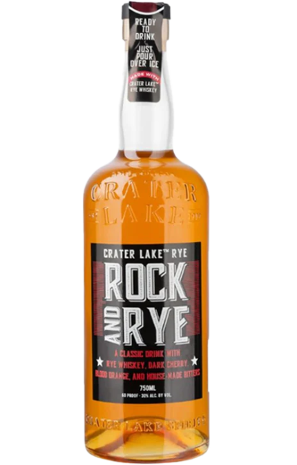 CRATER LAKE ROCK AND RYE COCKTAIL 750ML