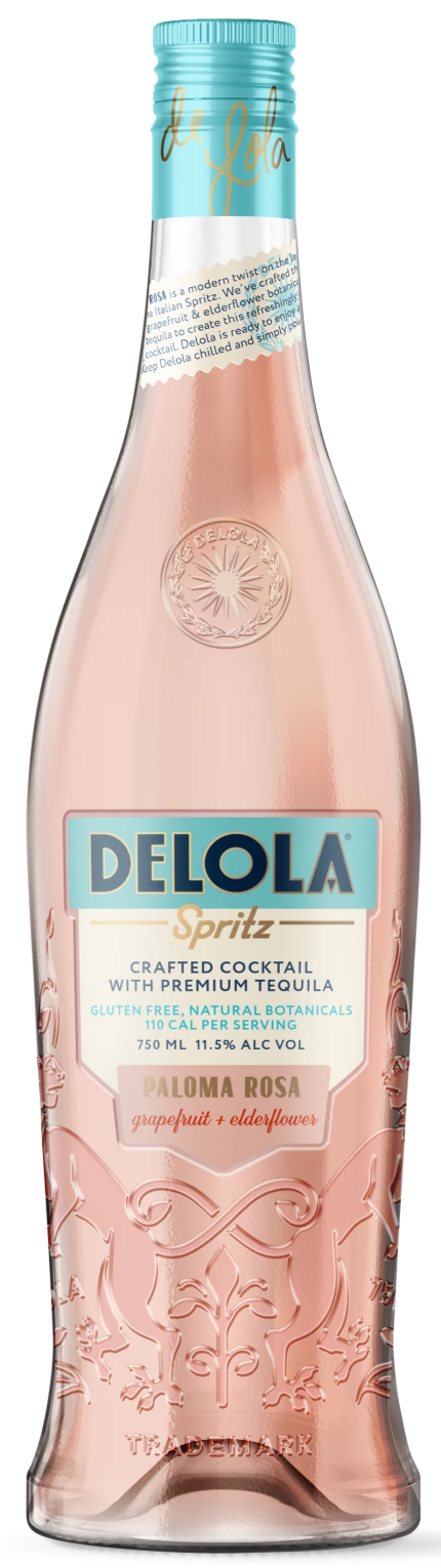DELOLA TEQUILA SPRITZ PALOMA ROSA MARYLAND 750ML